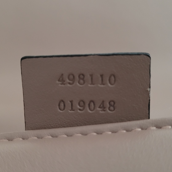 GUCCI Calfskin Matelasse Top Handle/Shoulder Bag "FREE POSHMARK AUTHENTICATION" - Picture 8 of 8